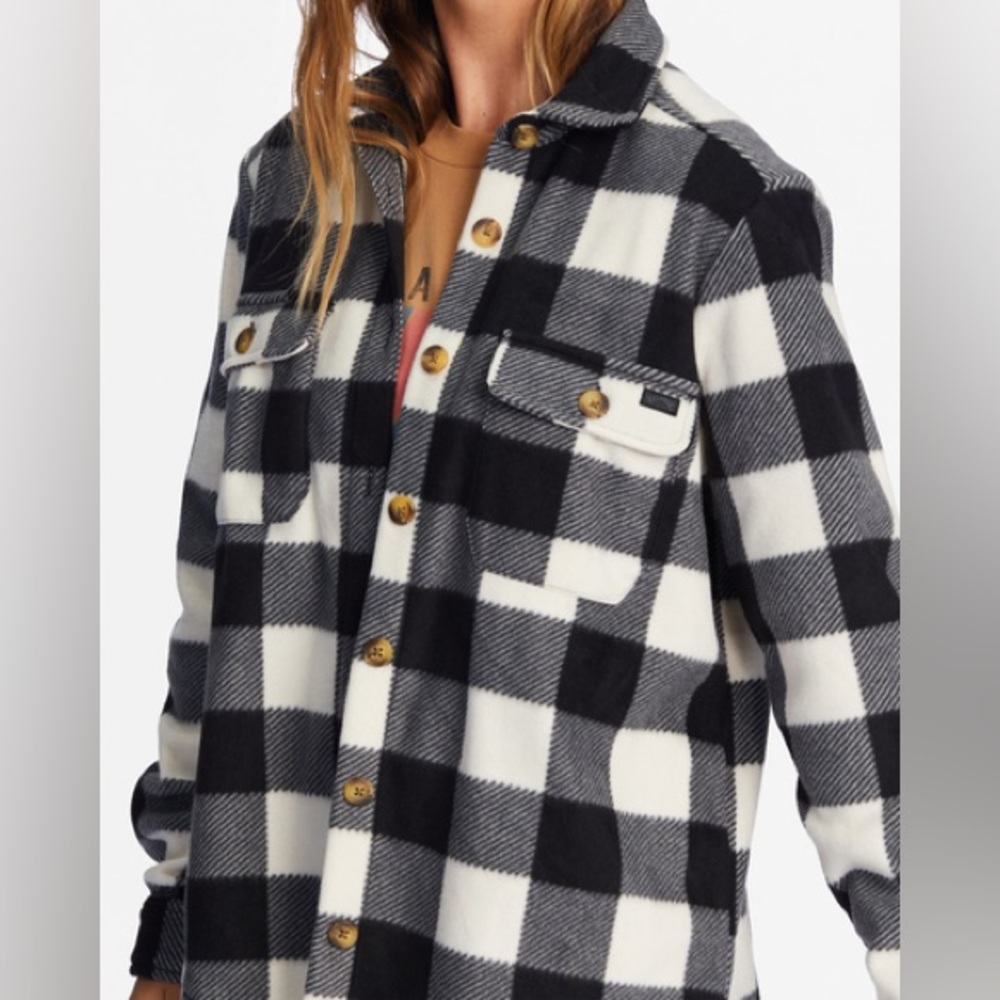 Fleece Flannel Shacket